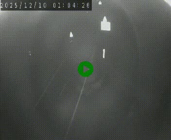 Caméra autoroute A75 à hauteur du col de la Fageole en direction de Clermont-Ferrand