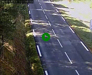 Caméra routière France - N102, au niveau du col de Montmirat à Saint-Etienne-du-Valdonnez à 1039 mètres d'altitude
