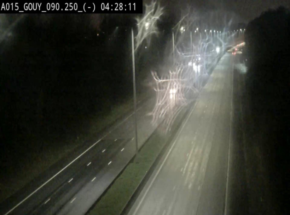 Webcam autoroute Belgique - Gouy-lez-piéton - E42 - BK 90.3