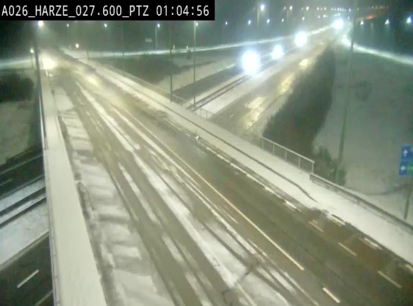 Caméra autoroute Belgique - Sougné-Remouchamps,E25 direction Luxembourg