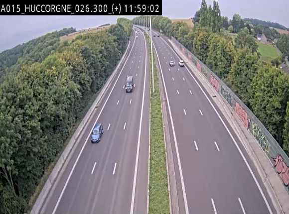 Webcam autoroute Belgique - Viaduc de Huccorgne - E42 