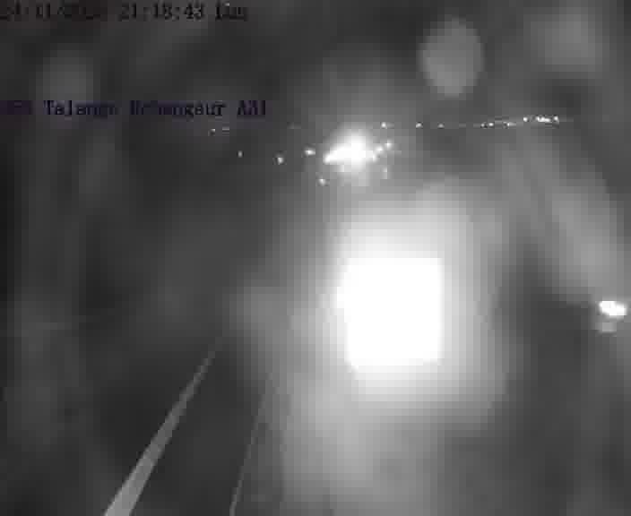 Webcam sur la D55 à Talange au niveau du pont surplombant l'A31 (sens droite-gauche vers Luxembourg). Vue orientée vers Ay-sur-Moselle.