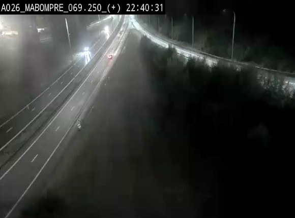 Webcam E25 (A26) à Mabompré. Vue orientée vers le Luxembourg