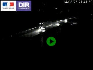 Webcam sur la Nationale 201 à hauteur de la sortie Chambéry-Nord, avant à la jonction entre l'A41 et l'A43, en direction de Lyon