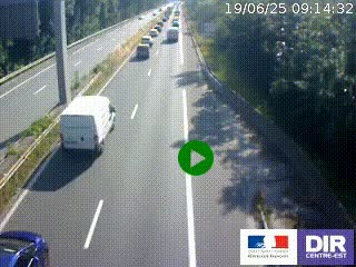 Webcam sur la nationale N90 à Gilly-sur-Isère, en direction et à proximité d'Albertville