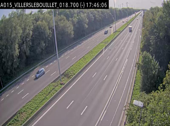 Webcam autoroute Belgique - Villers-le-Bouillet - E42 direction Liège - BK 18.7