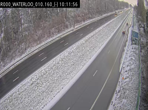 Webcam autoroute Belgique - Waterloo - R0 (ring de Bruxelles) - BK 12.3