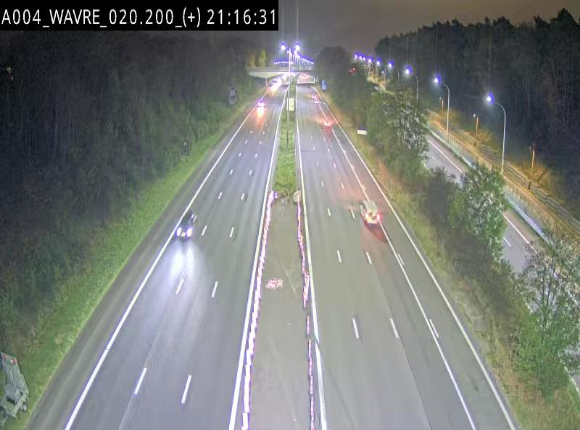 Webcam @ Wavre-sud KP 19.6, A4/E411