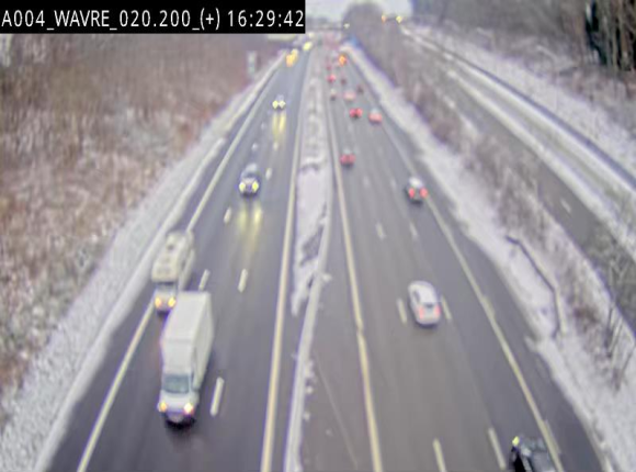 Webcam @ Wavre-sud KP 19.6, A4/E411