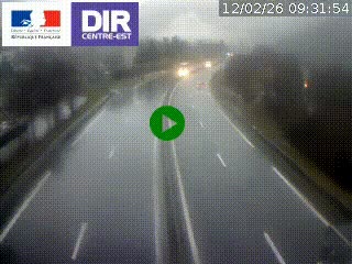 Caméra sur la Nationale 90 (N90) à La Léchère, en direction et à proximité d'Albertville