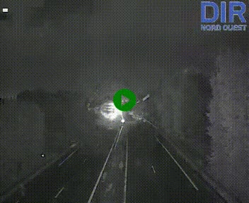 Webcam sur le périphérique de Caen (N814) à l'est de la ville, à Mondeville hauteur de la sortie 2, Presqu'île-Rives de l'Orne, au bout de l'autoroute A13