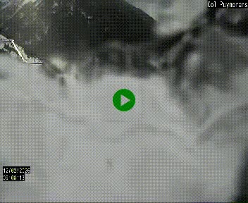 Webcam Col du Puymorens sur N320, en direction de Pas de la Casa (Andorre)