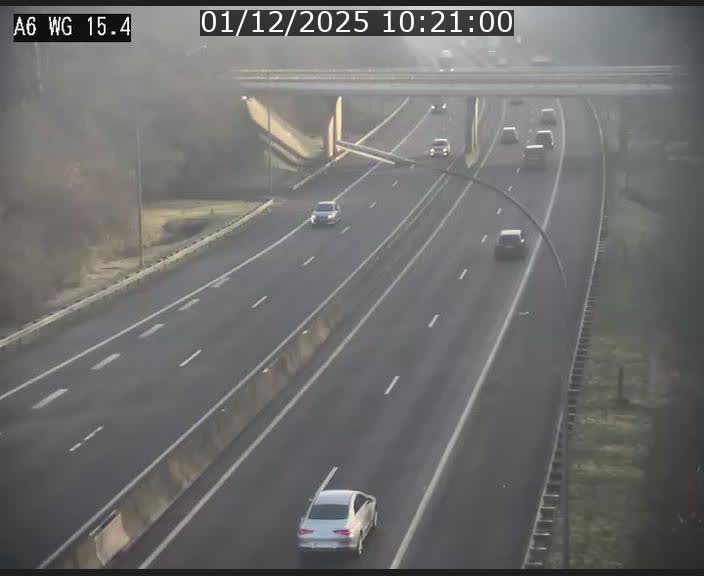 Traffic live webcam Luxembourg Capellen - A6 - BK 15.4 - direction Luxembourg/France/Allemagne