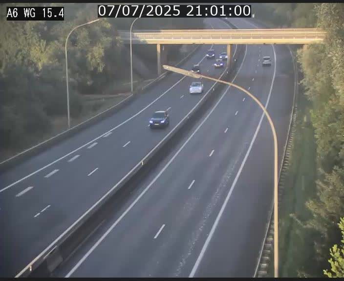 Traffic live webcam Luxembourg Capellen - A6 - BK 15.4 - direction Luxembourg/France/Allemagne