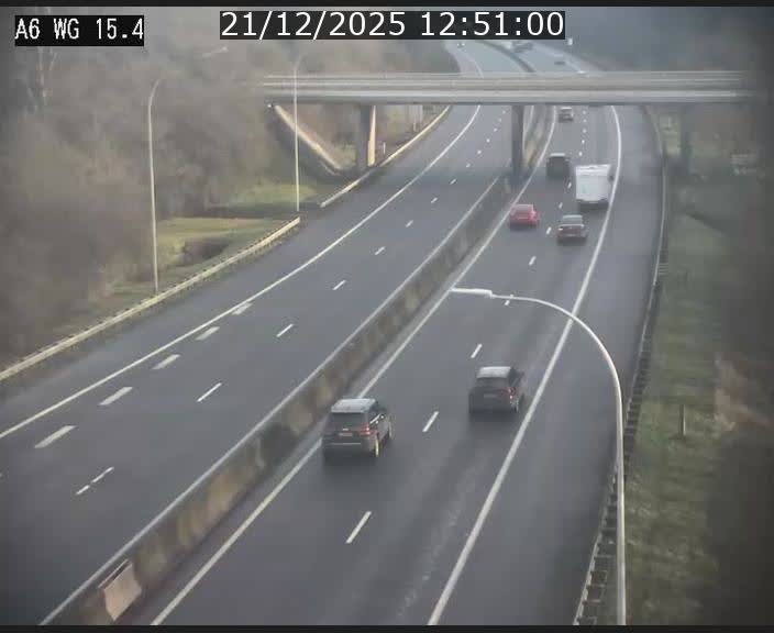 Traffic live webcam Luxembourg Capellen - A6 - BK 15.4 - direction Luxembourg/France/Allemagne