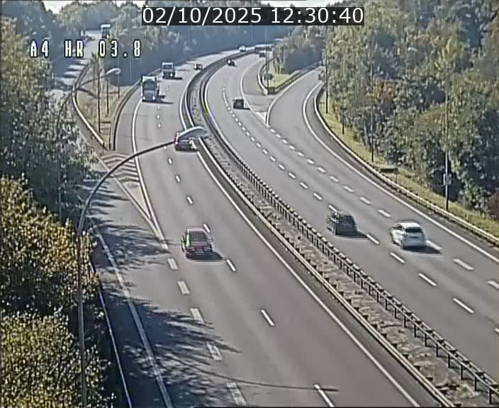 Webcam traffic A4 Luxembourg - BK 3.8 - Leudelange (direction Esch sur Alzette)