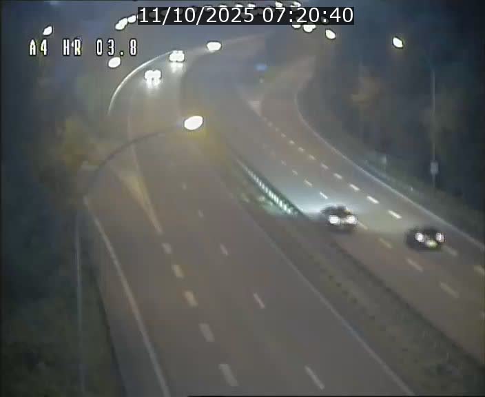 Webcam traffic A4 Luxembourg - BK 3.8 - Leudelange (direction Esch sur Alzette)