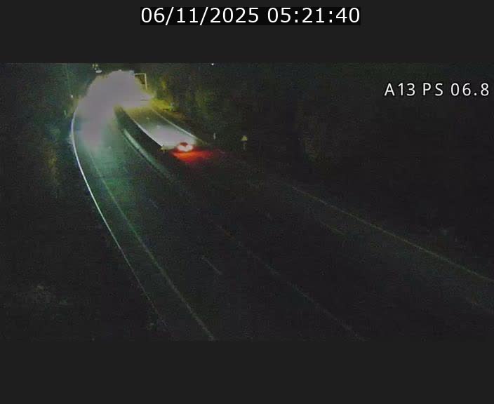 Traffic live webcam Luxembourg Ehlerange - A13 direction Esch-sur-Alzette - BK 6.8