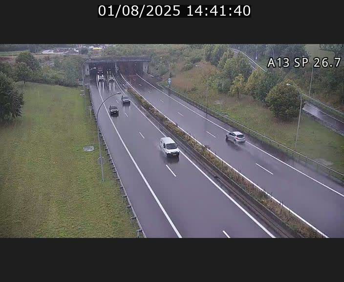 Traffic live webcam Luxembourg Frisange - A13 direction Luxembourg-ville - BK 26.7
