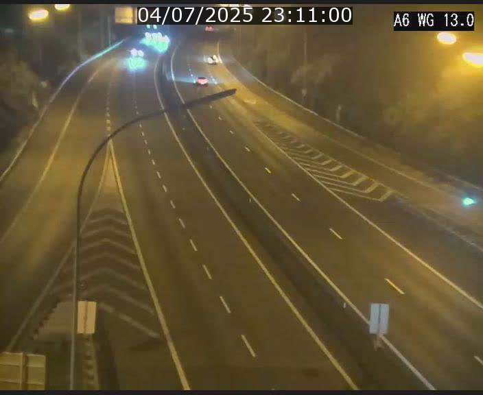 Traffic live webcam Luxembourg Mamer - A6 - BK 13 - direction Luxembourg/France/Allemagne