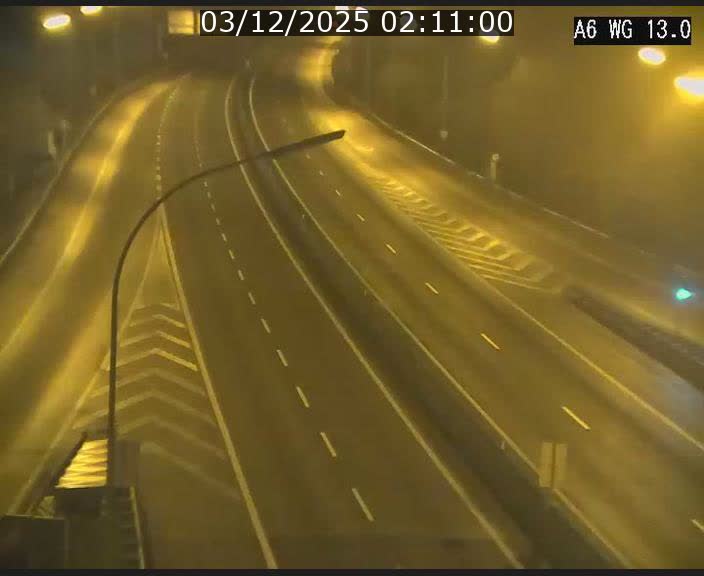 Traffic live webcam Luxembourg Mamer - A6 - BK 13 - direction Luxembourg/France/Allemagne
