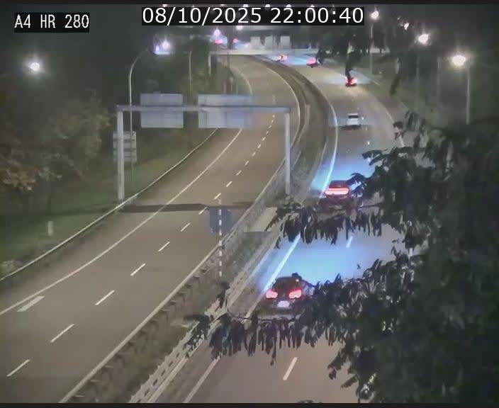 Webcam traffic A4 Luxembourg - BK 0.2 - P+R Bouillon (direction Luxembourg)