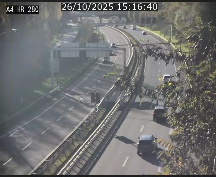 Webcam traffic A4 Luxembourg - BK 0.2 - P+R Bouillon (direction Luxembourg)