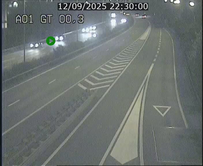 Traffic live webcam Luxembourg Croix de Gasperich - A1 direction Kirchberg - BK 0.3
