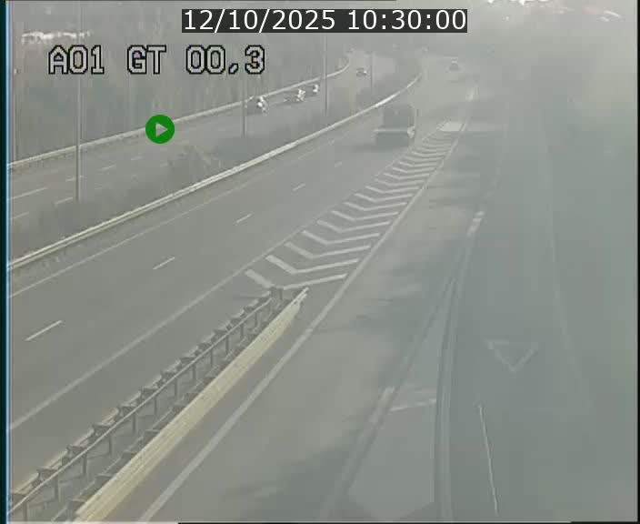 Traffic live webcam Luxembourg Croix de Gasperich - A1 direction Kirchberg - BK 0.3