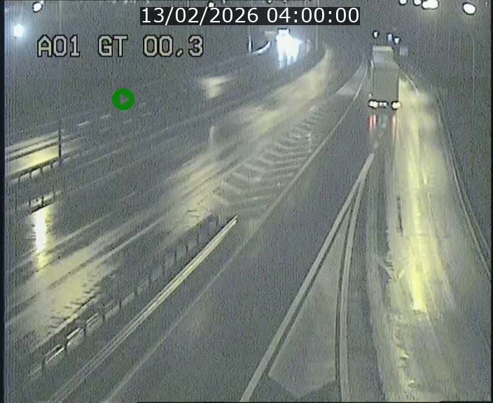 Traffic live webcam Luxembourg Croix de Gasperich - A1 direction Kirchberg - BK 0.3