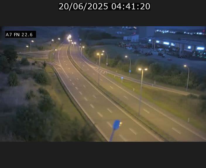 Caméra trafic Luxembourg - A7, Colmar-berg direction Mersch