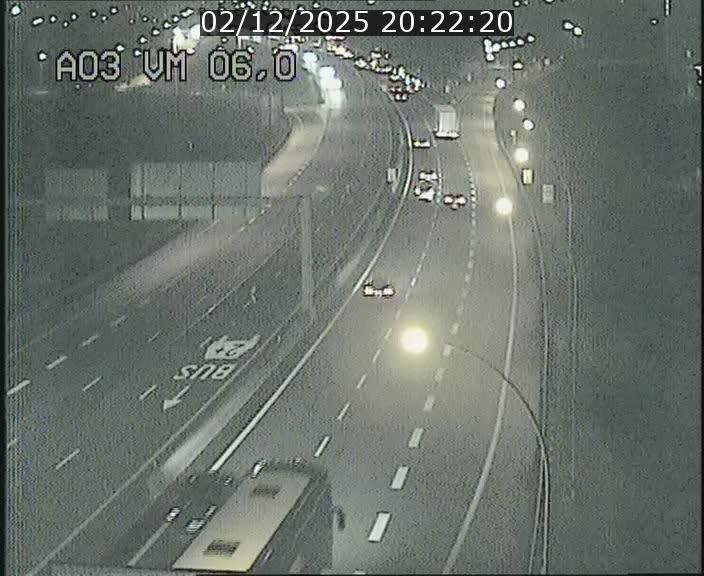 Traffic live webcam Luxembourg Aire de Berchem - A3 - BK 6 - direction France