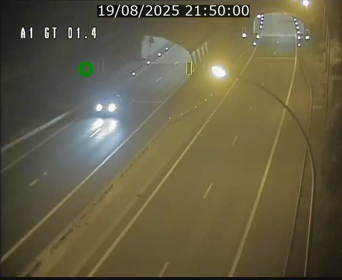 Traffic live webcam Luxembourg Hesperange - A1 direction Kirchberg - BK 1.4