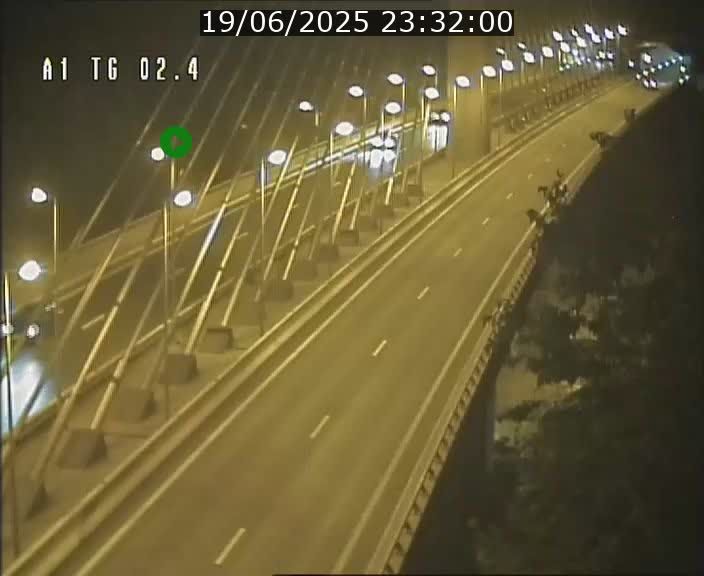 Traffic live webcam Luxembourg Sandweiler - A1 direction Luxembourg-ville - BK 2.4