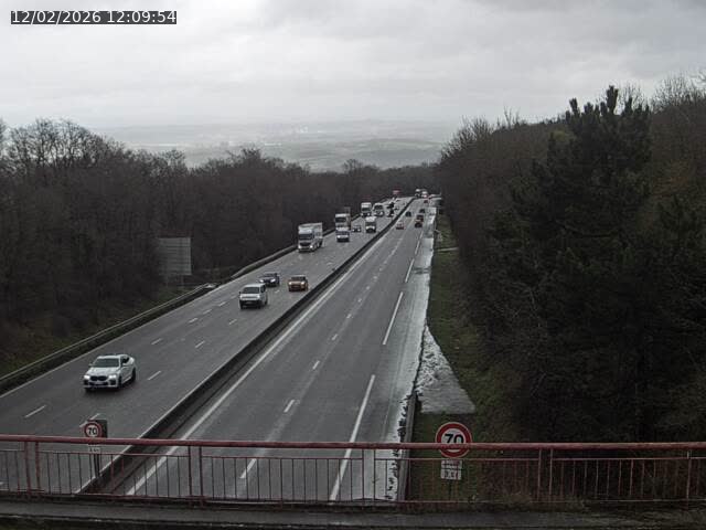 Caméra autoroute France - A33, Houdemont direction Lunéville