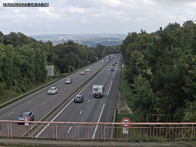 Caméra autoroute France - A33, Houdemont direction Lunéville