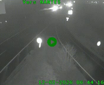 Webcam N147 au nord de Poitiers et à la jonction avec la A10