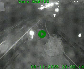 Webcam N147 au nord de Poitiers et à la jonction avec la A10