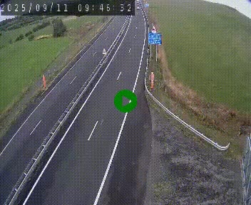 Caméra autoroute A75 à hauteur du col de la Fageole en direction de Clermont-Ferrand