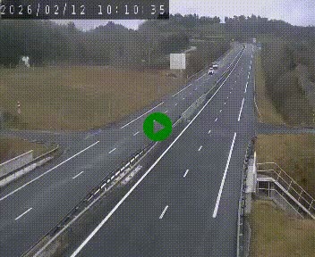 Caméra autoroutière France - A75, Coren, en direction de Montpellier