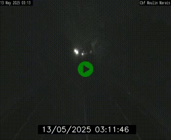 Webcam sur le périphérique de Nantes (N844) entre la Porte de Saint-Luce et la Porte d'Anjou, à l'est de la ville