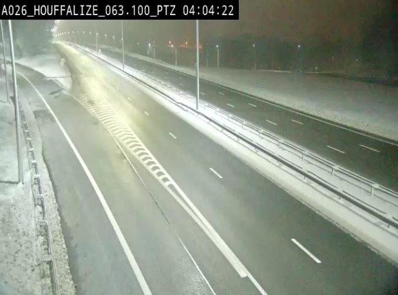 Caméra autoroute Belgique - Houffalize, E25 direction Liège