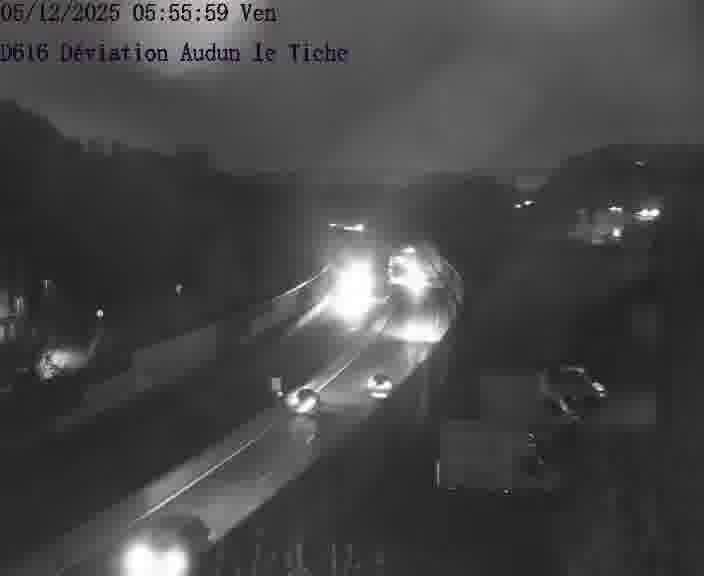 Webcams sur la D616, sur le contournement d'Audun-le-Tiche menant à Belval (Luxembourg)