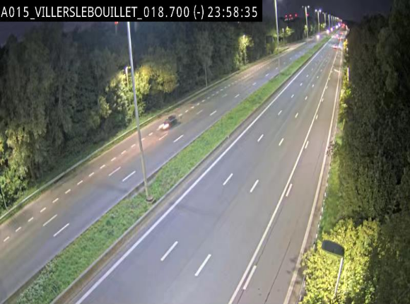 Webcam autoroute Belgique - Villers-le-Bouillet - E42 direction Liège - BK 18.7