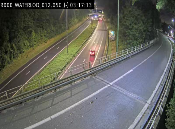 Webcam autoroute Belgique - Waterloo - R0 (ring de Bruxelles) - BK 12.3
