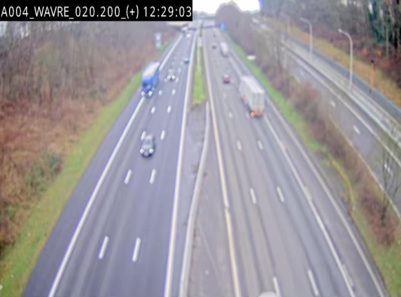 Webcam @ Wavre-sud KP 19.6, A4/E411