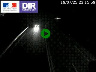 Caméra sur la Nationale 90 (N90) à La Léchère, en direction et à proximité d'Albertville