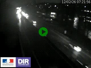 Webcam routière à Le Chambon-Feugerolles sur la RN88 entre Firminy et Saint-Etienne