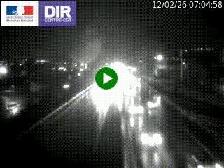 Caméra autoroute à Saint-Etienne (Les Littes) à hauteur du Ikea Saint-Etienne sur l'A72 en direction de Roanne