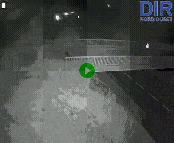 Webcam sur A84 à hauteur de Pont-Farcy, au niveau du pont autoroutier sur la Vire, au sud de Saint-Lô